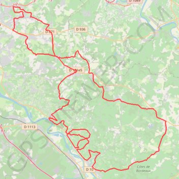 Itinéraire endurance critique 4h30 ⛅, distance, dénivelé, altitude, carte, profil, trace GPS