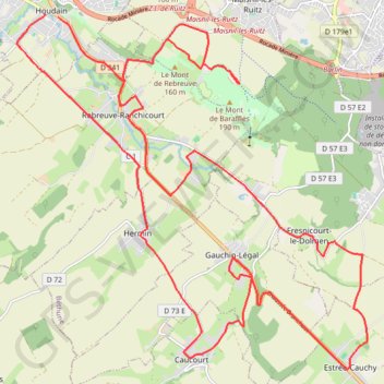 Itinéraire A la découverte de La route du Patois - El Route du pato, distance, dénivelé, altitude, carte, profil, trace GPS