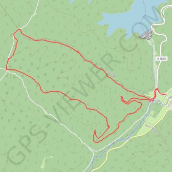 Itinéraire Circuit dans la forêt des Reclos, distance, dénivelé, altitude, carte, profil, trace GPS