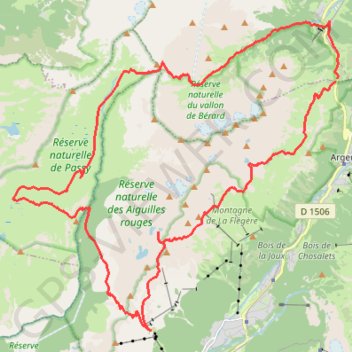 Itinéraire Tracé, distance, dénivelé, altitude, carte, profil, trace GPS