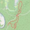 Itinéraire Hazelles - Col du Loup - Bogny sur Meuse, distance, dénivelé, altitude, carte, profil, trace GPS