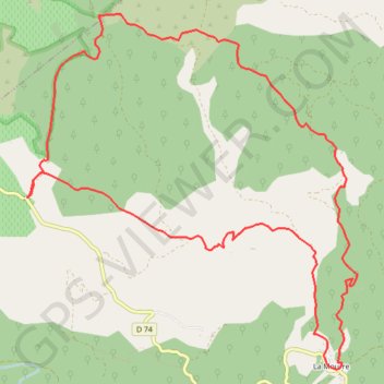 Itinéraire Circuit de la Nible, distance, dénivelé, altitude, carte, profil, trace GPS