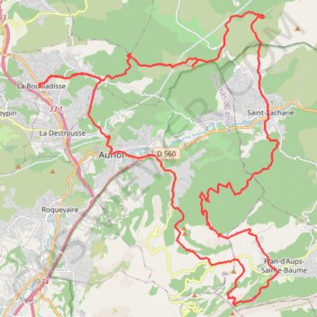 Itinéraire De Regagnas à Bertagne, distance, dénivelé, altitude, carte, profil, trace GPS