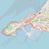 Itinéraire Course à pied M, distance, dénivelé, altitude, carte, profil, trace GPS