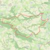 Itinéraire Thury-Harcourt, distance, dénivelé, altitude, carte, profil, trace GPS