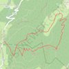 Itinéraire Le Mont Forchat - Habère Lullin, distance, dénivelé, altitude, carte, profil, trace GPS