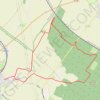 Itinéraire Les Croisettes - Caffiers, distance, dénivelé, altitude, carte, profil, trace GPS