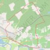 Itinéraire Forêt et vignoble - Noyers-sur-Cher, distance, dénivelé, altitude, carte, profil, trace GPS