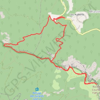 Itinéraire 3 becs, distance, dénivelé, altitude, carte, profil, trace GPS