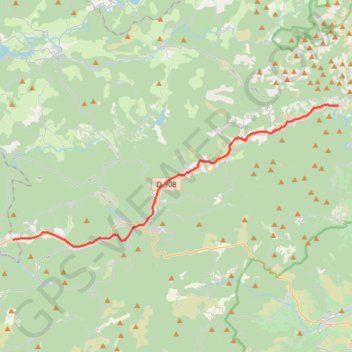 Itinéraire Grande Traversée de l'Hérault - itinéraire Sud - de Courniou à Mons-la-Trivalle, distance, dénivelé, altitude, carte, profil, trace GPS