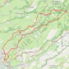 Itinéraire Marathon de Berganty - Aurillac, distance, dénivelé, altitude, carte, profil, trace GPS