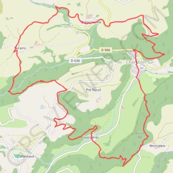 Itinéraire Murol-Couze Surains, distance, dénivelé, altitude, carte, profil, trace GPS