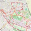 Itinéraire Reims - Entrainement semi ou marathon, distance, dénivelé, altitude, carte, profil, trace GPS