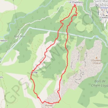 Itinéraire Pointe de la Fenêtre, distance, dénivelé, altitude, carte, profil, trace GPS