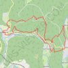 Itinéraire De la Meuse à la Semoy par le Roc la Tour et la Roche aux Corpias, distance, dénivelé, altitude, carte, profil, trace GPS