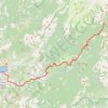 Itinéraire Propiano - Solenzara - Étape 1, distance, dénivelé, altitude, carte, profil, trace GPS