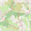 Itinéraire Écrins : Lacs de Pétarel et Lac Lautier, distance, dénivelé, altitude, carte, profil, trace GPS