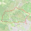 Itinéraire Maussane-les-Alpilles, distance, dénivelé, altitude, carte, profil, trace GPS