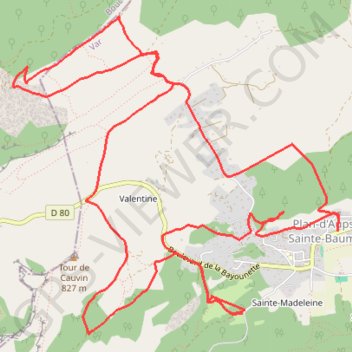 Itinéraire Crete de la Lare, distance, dénivelé, altitude, carte, profil, trace GPS