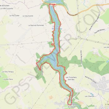 Itinéraire PONT NOIR, distance, dénivelé, altitude, carte, profil, trace GPS