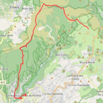 Itinéraire Dassy - Dimitile - Jacky Inard, distance, dénivelé, altitude, carte, profil, trace GPS