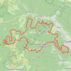 Itinéraire Guebwiller - Circuit de la Glashutte, distance, dénivelé, altitude, carte, profil, trace GPS