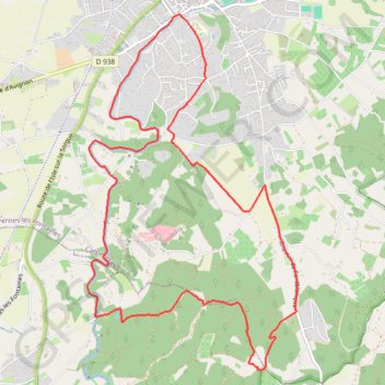 Itinéraire Pernes-les-Fontaines-edition-1-2017, distance, dénivelé, altitude, carte, profil, trace GPS