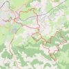 Itinéraire Autour de Vézac par le Pont de Couffin - Aurillac, distance, dénivelé, altitude, carte, profil, trace GPS