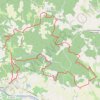 Itinéraire Trail Le Fleix, distance, dénivelé, altitude, carte, profil, trace GPS