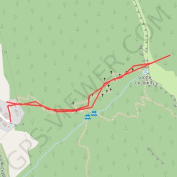 Itinéraire Le Jourdy, distance, dénivelé, altitude, carte, profil, trace GPS