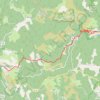 Itinéraire SPH : Cassagnas / Barre des Cévennes_1, distance, dénivelé, altitude, carte, profil, trace GPS