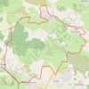 Itinéraire Causse Comtal, distance, dénivelé, altitude, carte, profil, trace GPS
