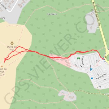 Itinéraire 2024-03-06_17-41_Wed, distance, dénivelé, altitude, carte, profil, trace GPS