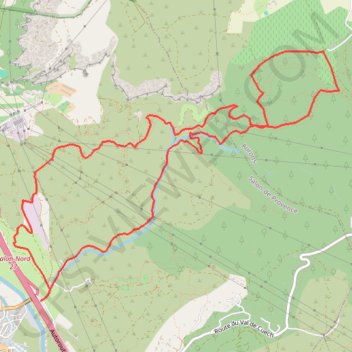 Itinéraire Le Sentier des Agassons, distance, dénivelé, altitude, carte, profil, trace GPS