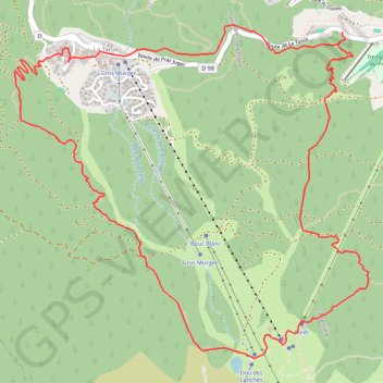 Itinéraire TaniaIntégrale2, distance, dénivelé, altitude, carte, profil, trace GPS