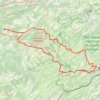 Itinéraire Villers le Lac - Saône, distance, dénivelé, altitude, carte, profil, trace GPS