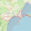 Itinéraire 20km, distance, dénivelé, altitude, carte, profil, trace GPS