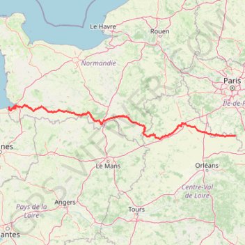 Itinéraire Paris > Massy, distance, dénivelé, altitude, carte, profil, trace GPS
