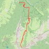 Itinéraire Combe De l'Arclusaz par le parking des Arolles, distance, dénivelé, altitude, carte, profil, trace GPS