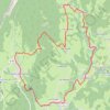 Itinéraire RANDO DANS LA CHARTREUSE, distance, dénivelé, altitude, carte, profil, trace GPS