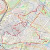 Itinéraire Strasbourg à pied, distance, dénivelé, altitude, carte, profil, trace GPS