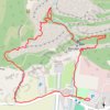 Itinéraire Tholonet Petite Mer, distance, dénivelé, altitude, carte, profil, trace GPS