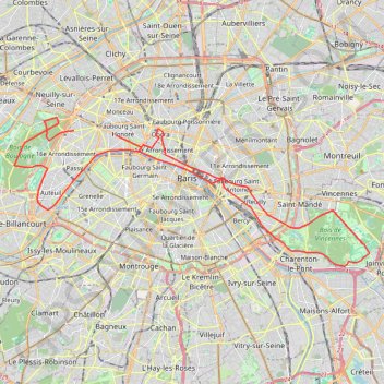 Itinéraire gpxgenerator_path, distance, dénivelé, altitude, carte, profil, trace GPS