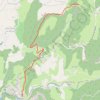 Itinéraire Serre Cocu, distance, dénivelé, altitude, carte, profil, trace GPS