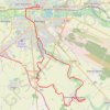 Itinéraire Bourges - Canaux et chemins, distance, dénivelé, altitude, carte, profil, trace GPS