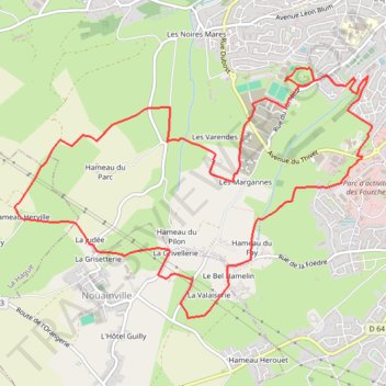 Itinéraire 0 - 12_km_belle_etoile_2026-22987523-1786976460-10, distance, dénivelé, altitude, carte, profil, trace GPS