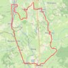 Itinéraire Brionnais - Marcigny, distance, dénivelé, altitude, carte, profil, trace GPS