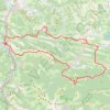 Itinéraire De Foix à Montségur, distance, dénivelé, altitude, carte, profil, trace GPS