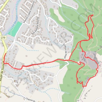 Itinéraire Saint-Péray Marche à pied, distance, dénivelé, altitude, carte, profil, trace GPS