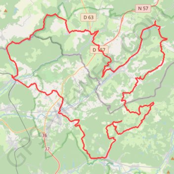 Itinéraire La route des Chalot :, distance, dénivelé, altitude, carte, profil, trace GPS
